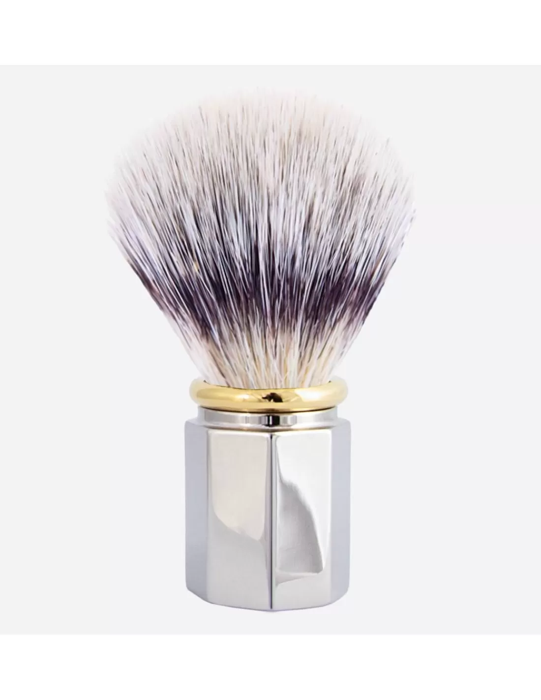 Best Blaireau Octogonal Fibre 'Blanc Haute Montagne' - 3 Finitions Blaireaux De Rasage Fibres