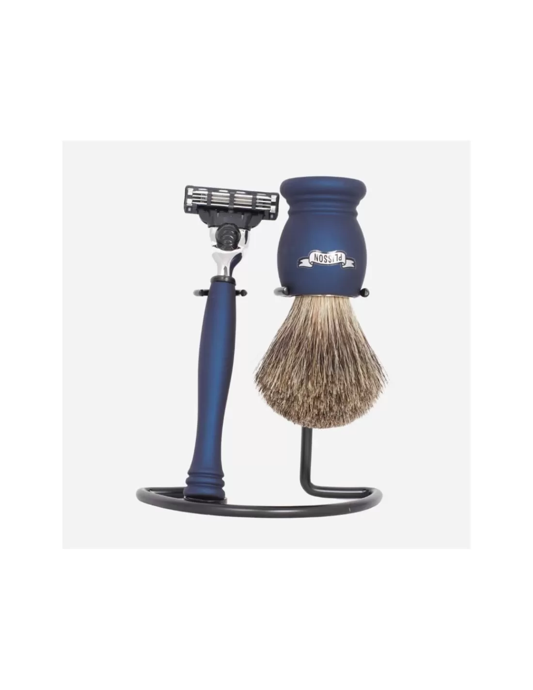 Outlet Set De Rasage Essentiel Mach3 - 2 Coloris Set Blaireau Et Rasoir